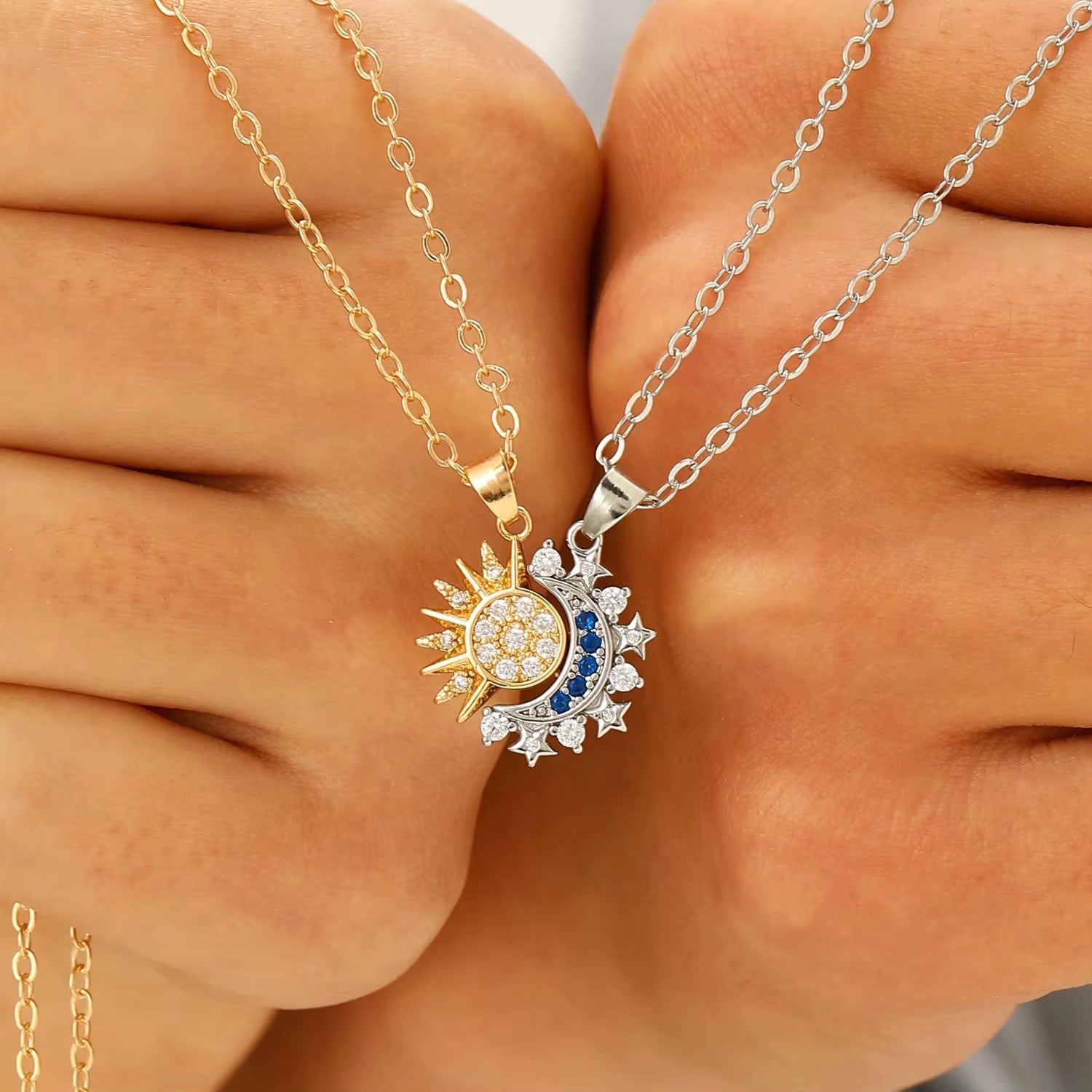 Sun & Moon Luxe Pendant Set
